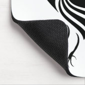 Male Grackle Black Bird Mousepad (Ecke)