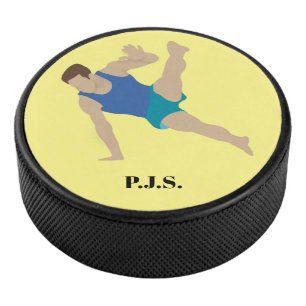 Male Gymnast Eishockey Puck