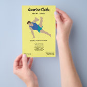 Male Gymnast Flyer (Handgriff)