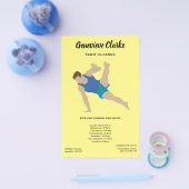 Male Gymnast Flyer (Einzeln)