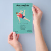 Male Gymnast Flyer (Handgriff)