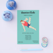 Male Gymnast Flyer (Einzeln)