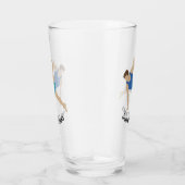 Male Gymnast Glas (Rechts)