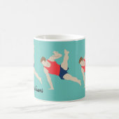 Male Gymnast Kaffeetasse (Mittel)