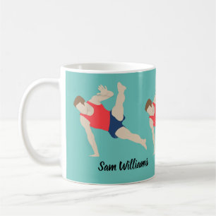 Male Gymnast Kaffeetasse