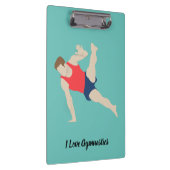 Male Gymnast Klemmbrett (Rechts)