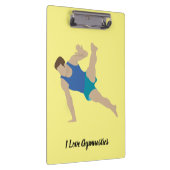 Male Gymnast Klemmbrett (Rechts)