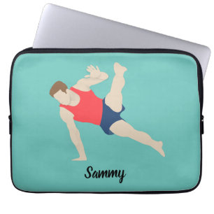 Male Gymnast Laptopschutzhülle