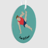 Male Gymnast Ornament (Vorderseite)