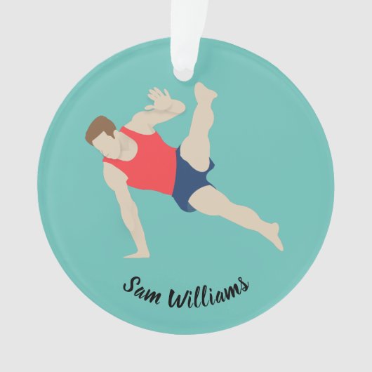 Male Gymnast Ornament (Vorderseite)
