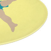 Male Gymnast Schneidebrett (Ecke)