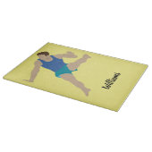 Male Gymnast Schneidebrett (Ecke)