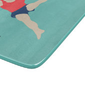 Male Gymnast Schneidebrett (Ecke)
