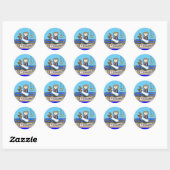 Male Gymnast Stickers (Blatt)