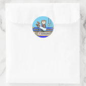 Male Gymnast Stickers (Tasche)