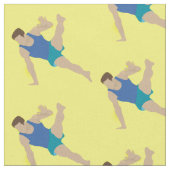 Male Gymnast Stoff (Nahaufnahme)