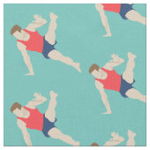 Male Gymnast Stoff (Nahaufnahme)