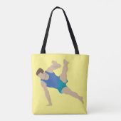 Male Gymnast Tasche (Rückseite)