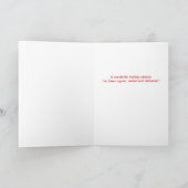 Male Hispanic Postdienst - Weihnachten (Innenseite)