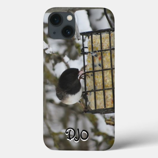 Male Junko auf Snowy Feeder Case-Mate iPhone Case (Rückseite)