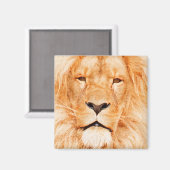 MALE LION MAGNET (Vorderseite/Rückseite)