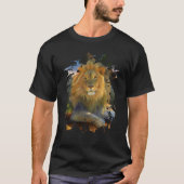 MALE LION ON THE JOB T-Shirt (Vorderseite)