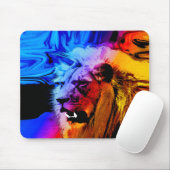 Male Lion Safari Dream Mouse Pad Mousepad (Mit Mouse)