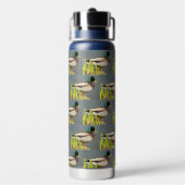 Male Mallard Duck Pattern Trinkflasche (Hinten)