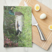 Male Mallard Ducks Küchenhandtücher Geschirrtuch (Viertel Falte)