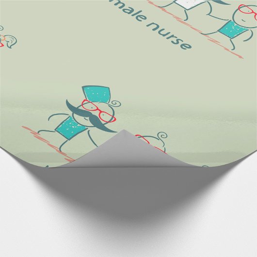 Male Nurse Geschenkpapier