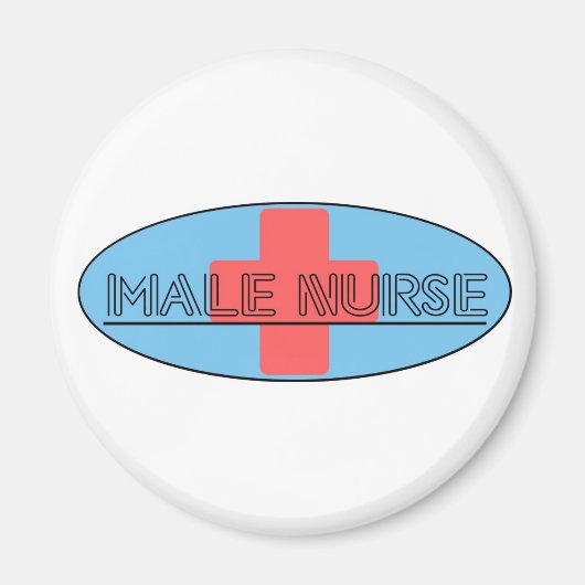 Male Nurse Magnet (Vorne)
