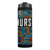 Male Nurse Man Nurse Murse International Nurse Day Thermosbecher (Vorderseite)