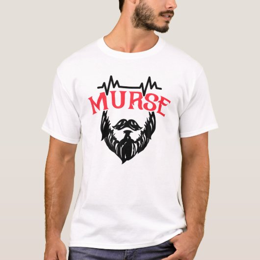 Male Nurse NP Funny Murse Nursing Gifts For Men T-Shirt (Vorderseite)