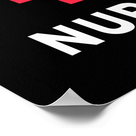 Male Nurse Poster (Ecke)