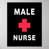Male Nurse Poster (Vorne)