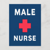 Male Nurse Postkarte (Vorderseite)