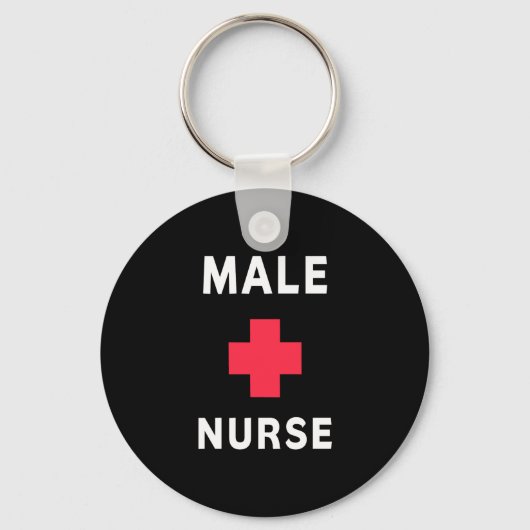 Male Nurse Schlüsselanhänger (Vorderseite)