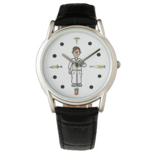 Male Nurse Watch Armbanduhr