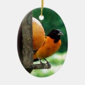 Male Oriole Keramik Ornament (Vorne)