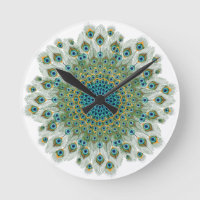 Male Peacock Colorful Mandala