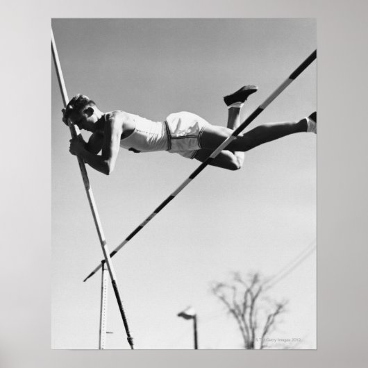 Male Pole Vaulter Poster (Vorne)