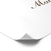 Male Prince Baskettail Dragonfly Art Poster (Ecke)