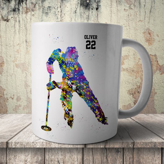 Male Ringette Player Kaffeetasse