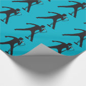 male rock singer geschenkpapier (Ecke)