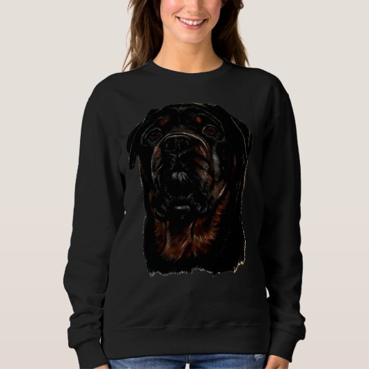 Male Rottweiler Sweatshirt (Vorderseite)