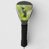 Male Ruby Throat Hummingbird Golf Headcover (Vorderseite)