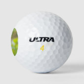 Male Ruby Throat Hummingbird Golfball (Logo)