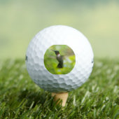 Male Ruby Throat Hummingbird Golfball (Insitu T-Shirt)
