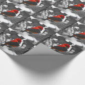 Male Scarlet Tanager Geschenkpapier (Ecke)