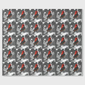 Male Scarlet Tanager Geschenkpapier (Flach)